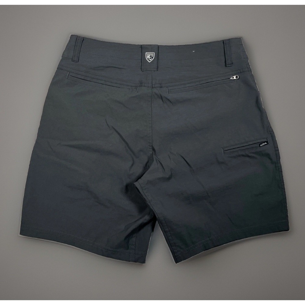 KUHL Silencr Shorts Mens Size 30 Dark Charcoal Grey Hiking Outdoor Cargo 7"